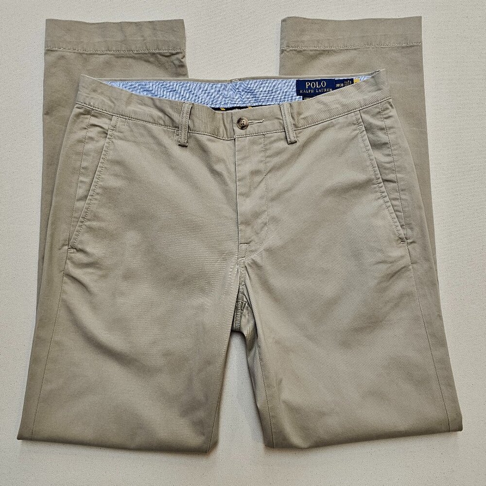 Polo Ralph Lauren Stretch Cotton Twill Straight Fit Chinos 30/30